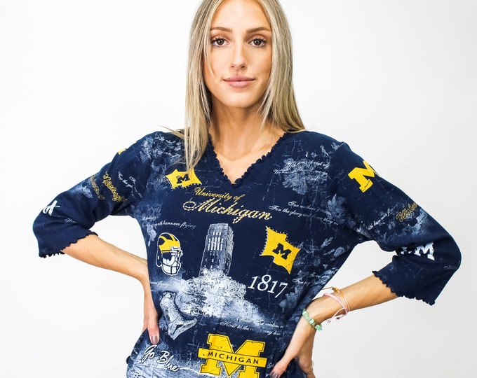 University of Michigan Y2K Tee - M