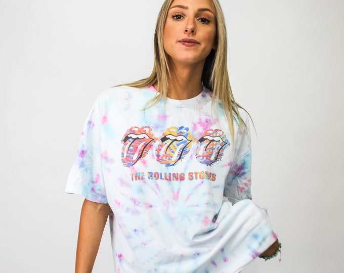 The Rolling Stones 2002 Tie Dye Tour Tee - XL