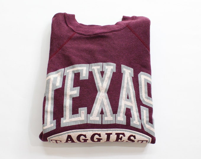 Vintage Texas A&M University Sweatshirt - L