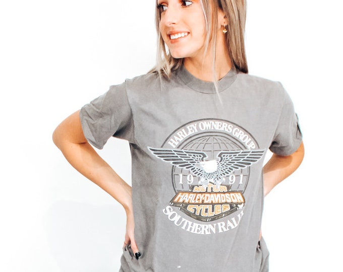 Harley Davidson Vintage 1991 Tee - M