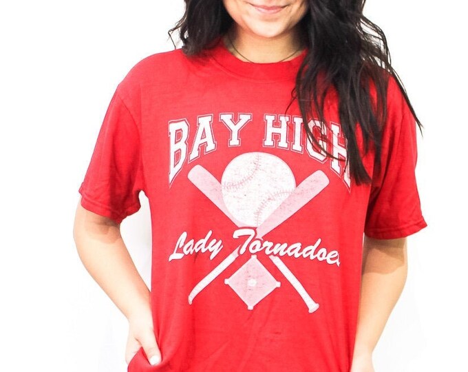 Vintage Baseball Tee - M