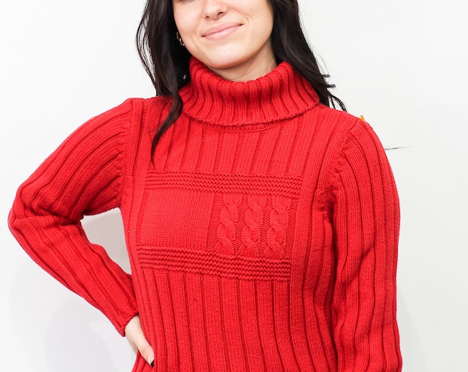 Vintage Tommy Hilfiger Turtleneck Sweater - M