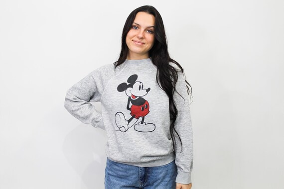 Vintage Mickey Mouse Sweatshirt - M - image 1