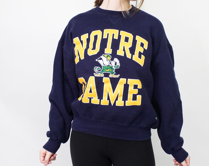 Vintage University of Notre Dame Sweatshirt - XL