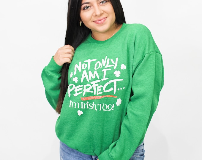 Vintage I'm Irish Sweatshirt - L