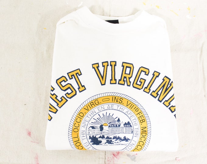 West Virginia University Vintage Tee - L