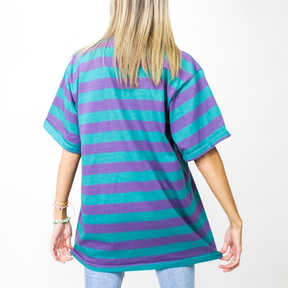 Vintage Curacao Stripe Tee - XL - image 3