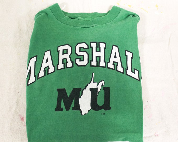 Marshall University Vintage Tee - L