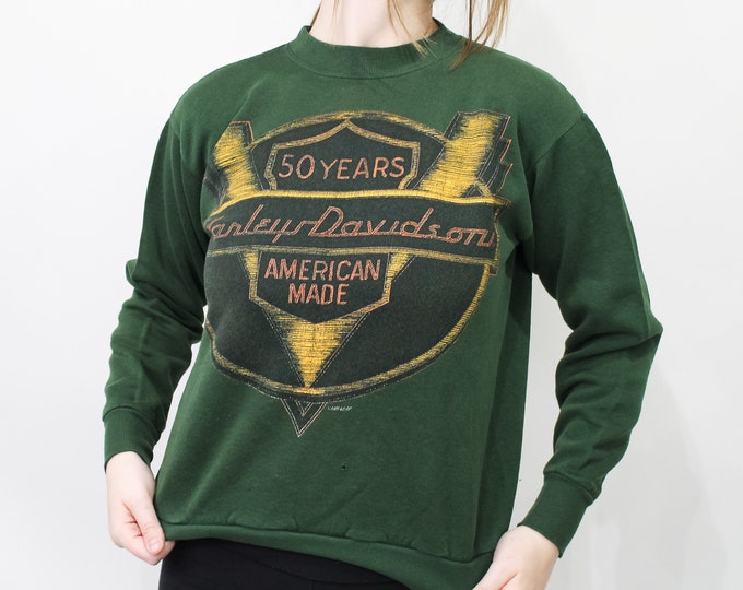 Harley Davidson Vintage Sweatshirt - M
