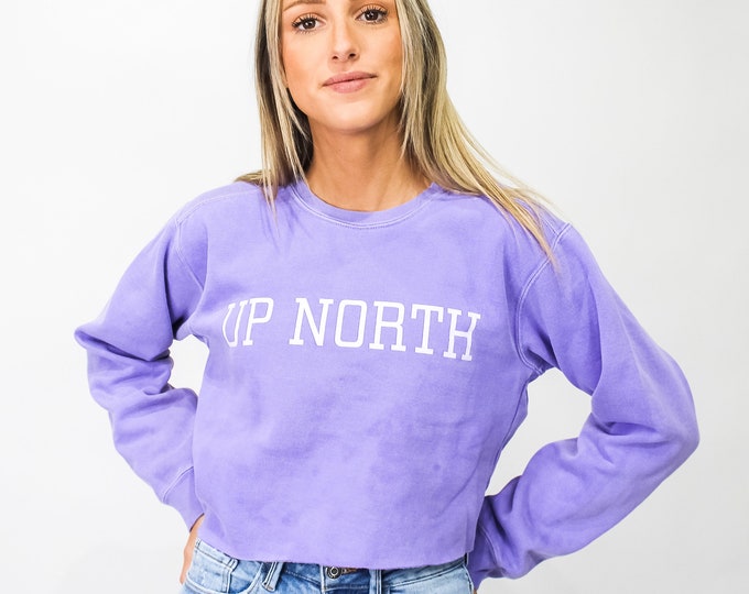 Up North Crop Sweatshirt - M