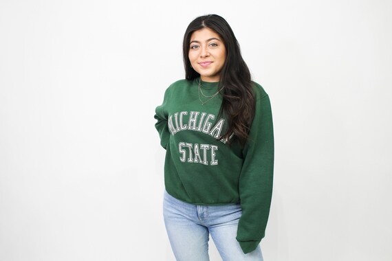 Vintage Michigan State University Sweatshirt - S