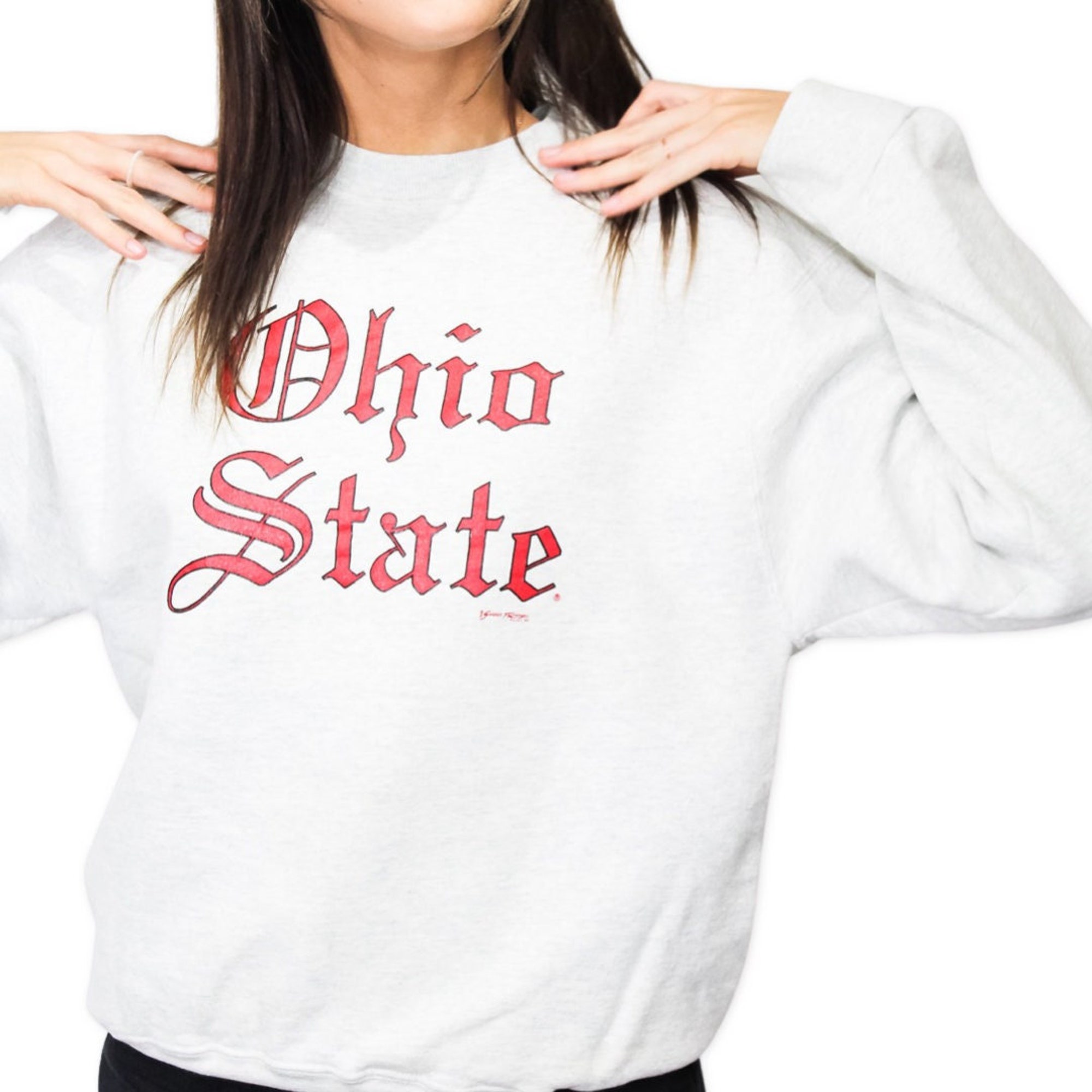 Discover Vintage Ohio State University Sweatshirt