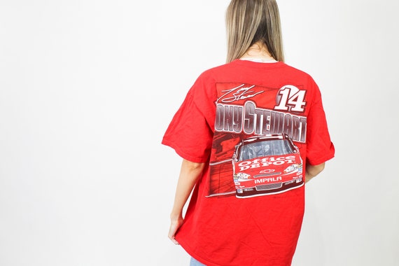 Tony Stewart Nascar Race Tee - L