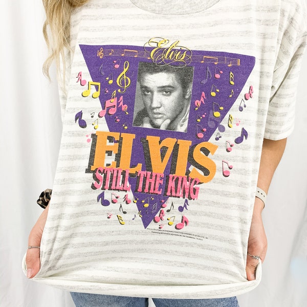 Vintage Elvis Tee - L