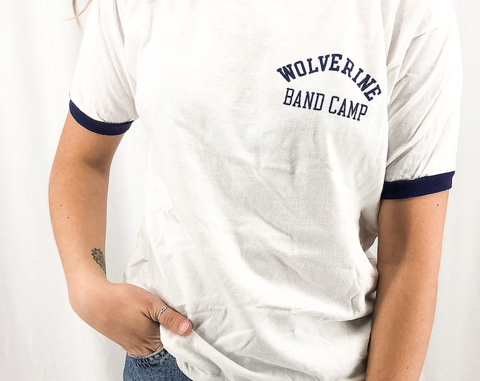 Vintage Wolverine Camp Tee - L