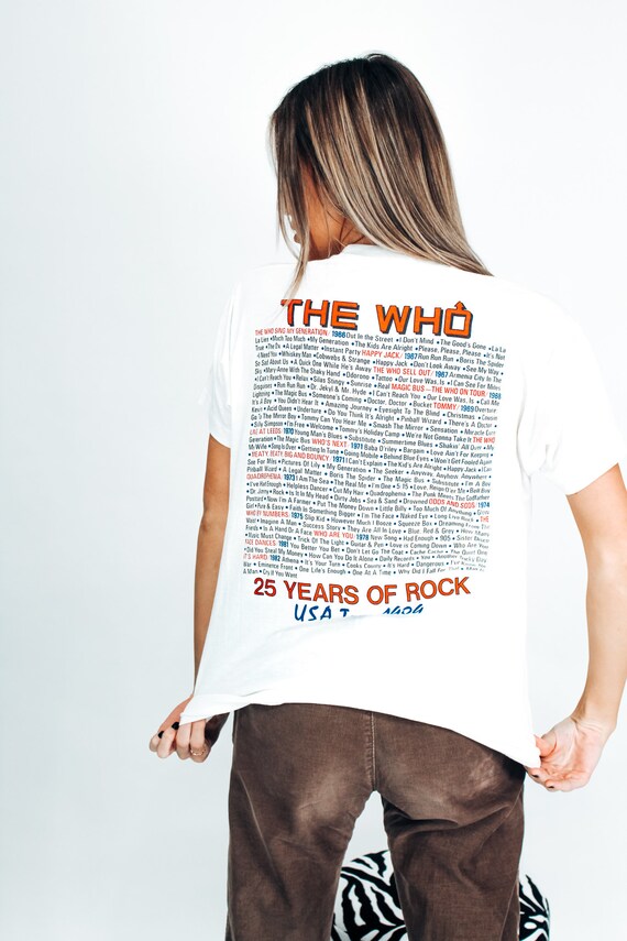 The Who 1989 Tour Tee - L - image 2