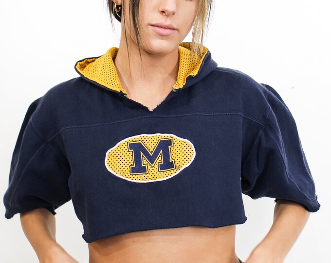 Vintage University of Michigan Sweatshirt - XS/S