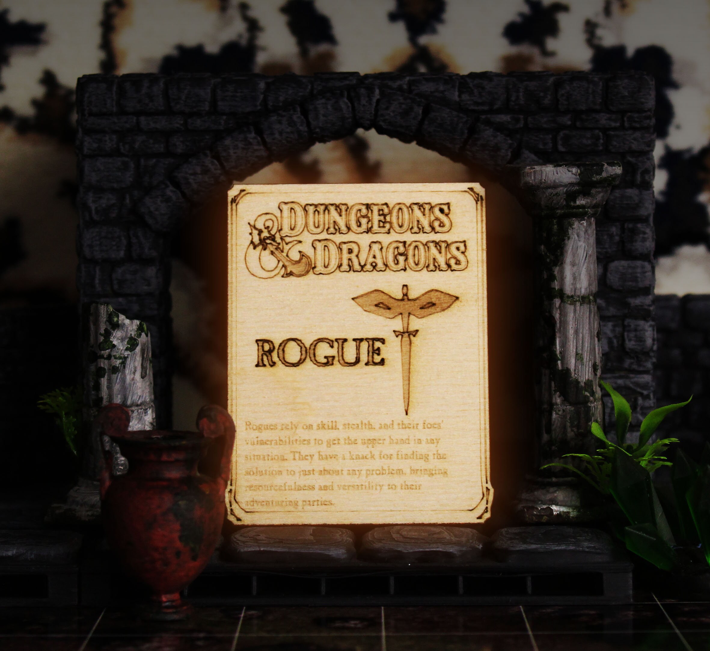 Laser Engraved Fridge Refrigerator Dnd Etsy