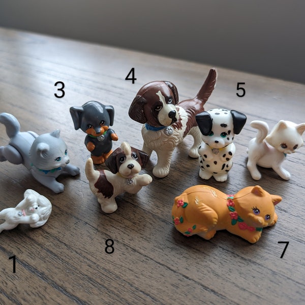 Kenner Littlest Petshop Dogs and Cats - YOU CHOOSE