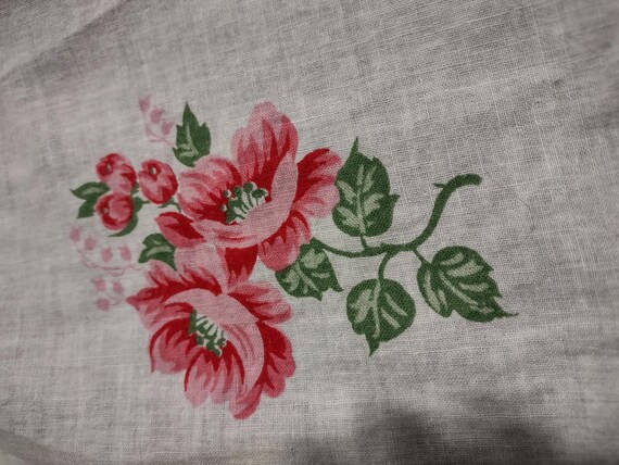 Vintage apron Rose Pattern - image 2