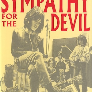 Jean-Luc Godard&#39;s Sympathy for the devil (1968) Rolling Stones movie poster reprint 18x12 inches approx.