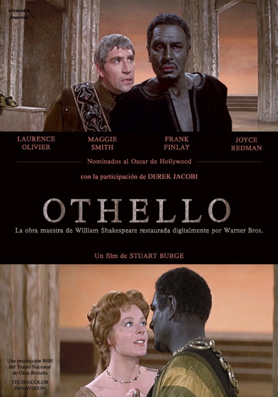 Othello Orson Welles vintage movie poster print #2