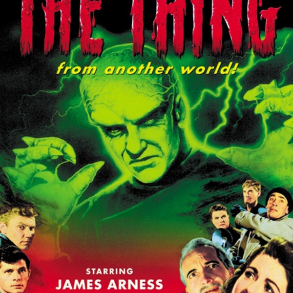 The thing from another world 1951 horror poster reprint 18x12 inches approx.