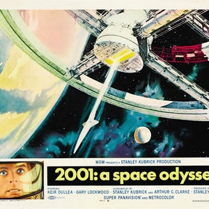2001 A Space Odyssey (1968) Stanley Kubrick movie poster reprint 24x31 inches