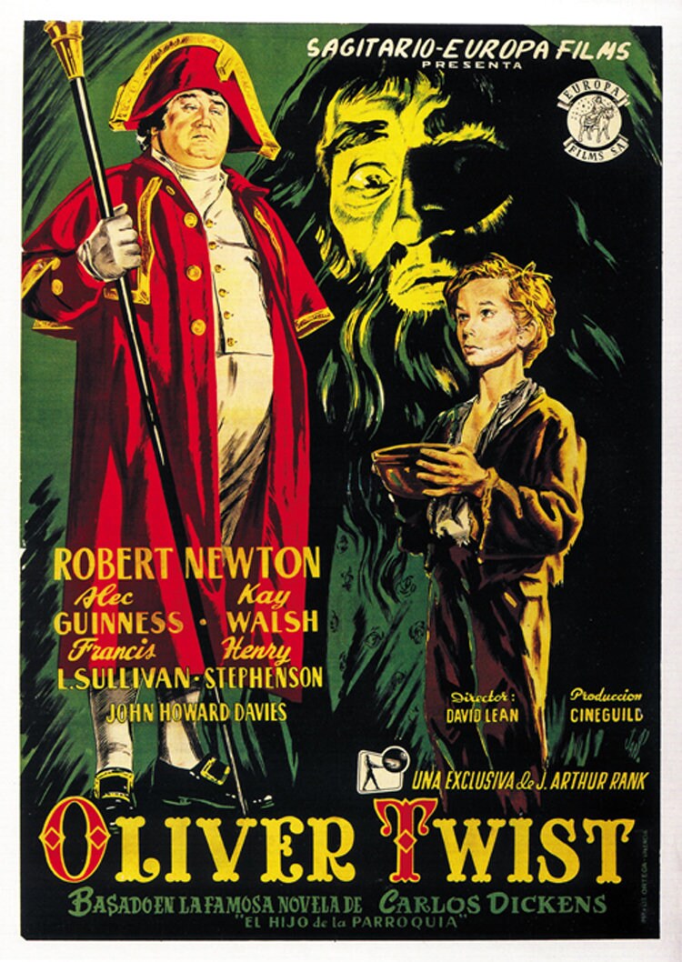 オリバー・ツイスト (1948) アレック・ギネス ロバート・ニュートン