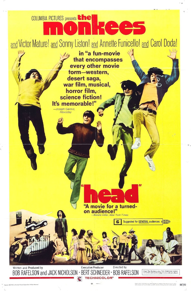 MONKEES/HEAD USオリジナル　銀箔ジャケ MONKEES/HEAD USオリジナル 銀箔ジャケ