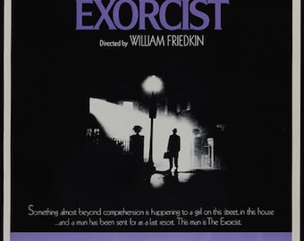 エクソシスト (1973) リンダ・ブレア カルト ホラー映画ポスター 復刻