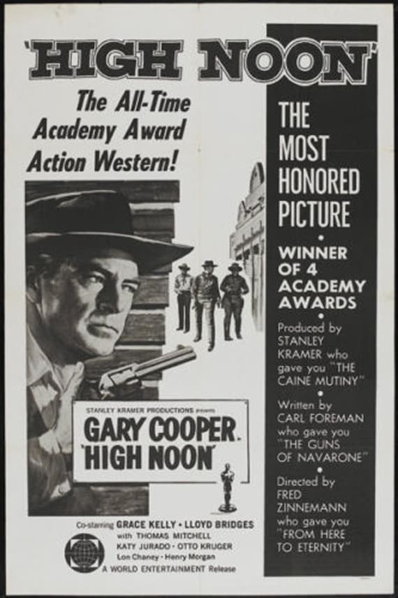 真昼の決戦 1952年 ゲイリー・クーパー グレース・ケリー カルト映画