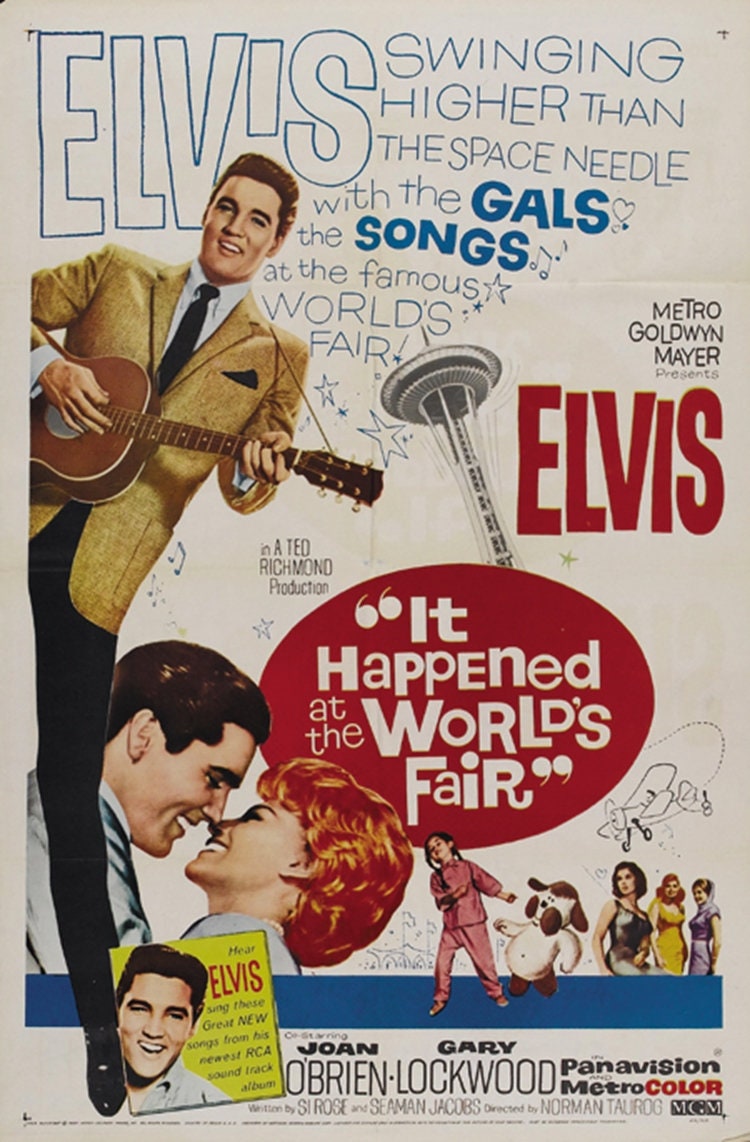 It Happened at the World Fair 1963 Elvis Presley Poster Reprint