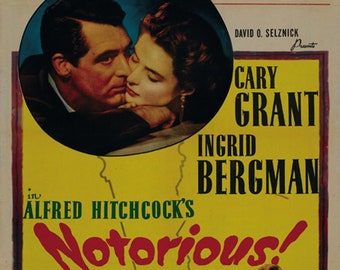 汚名 (1946) ケーリー・グラント イングリッド・バーグマン ヒッチ