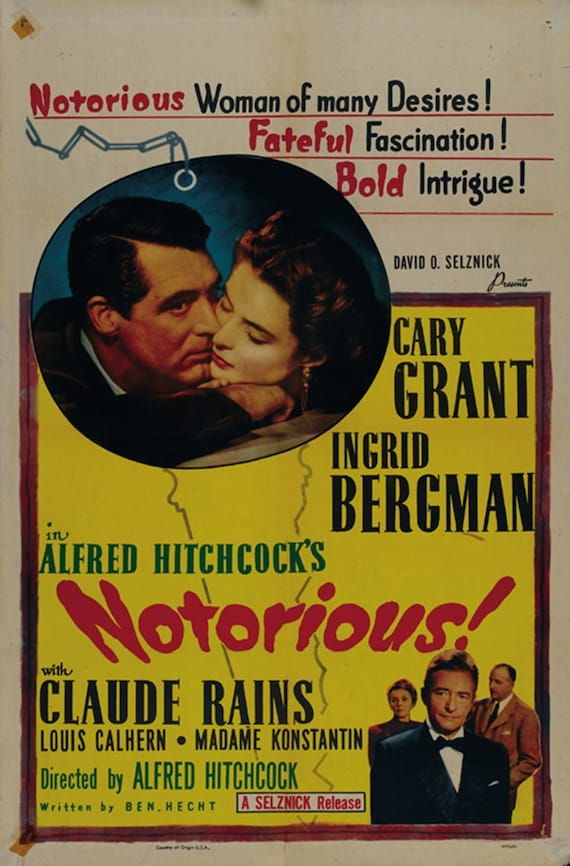 新素材新作 汚名 (1946) ケーリー・グラント イングリッド・バーグマン その他