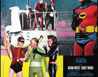 バットマン 映画ポスター 1960年代 アダム・ウエスト版 バットマン 映画ポスター 1960年代 アダム・ウエスト版