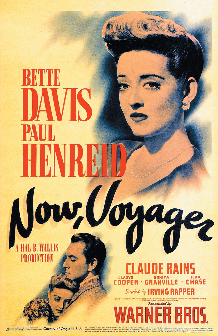 Now, Voyager (1942) Bette Davis Movie Poster Reprint 18x12 Inches
