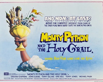 Holy Grail Poster - Etsy