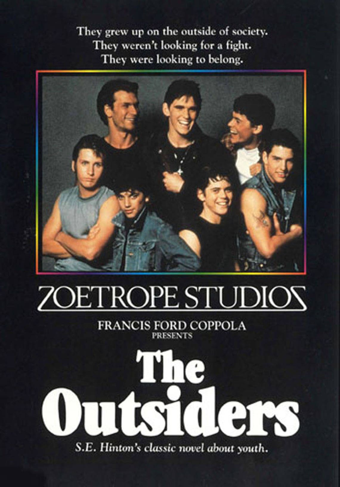 The Outsiders Tom Cruise Cult Movie Poster Reprint 19x12.5 - Etsy