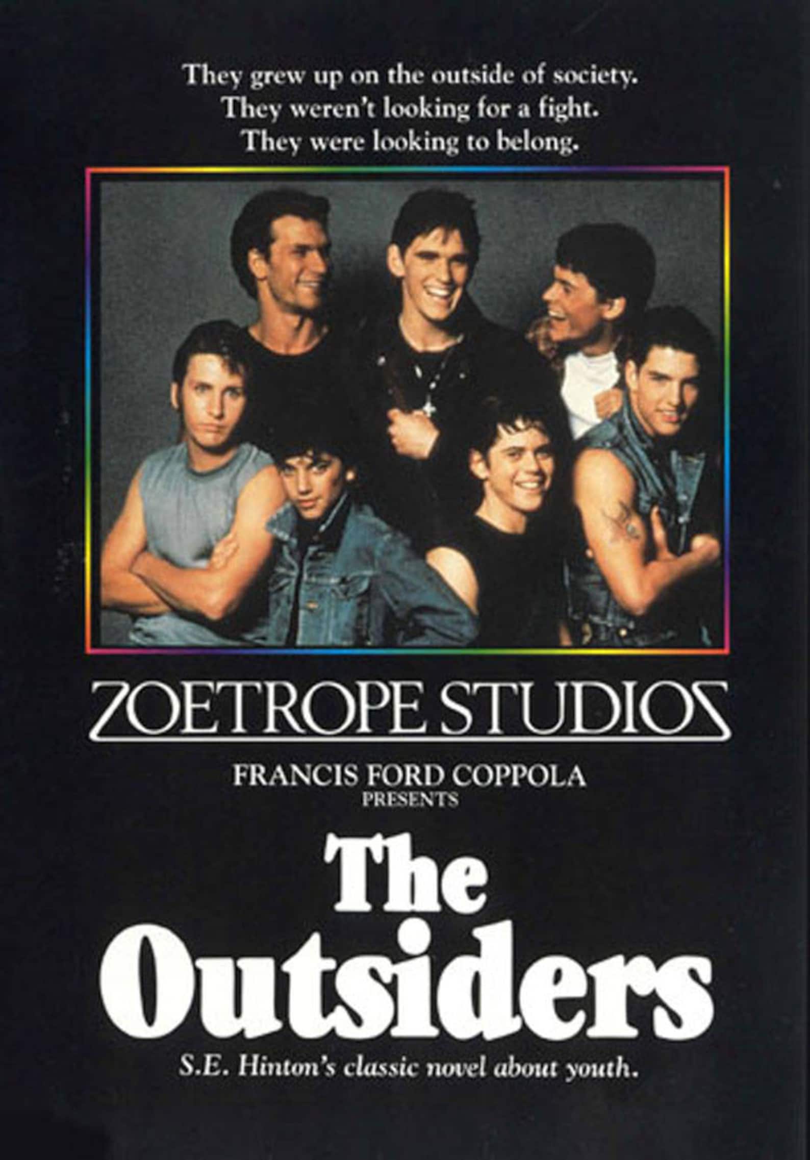 The Outsiders Tom Cruise Cult Movie Poster Reprint 18x12 Inches Approx ...