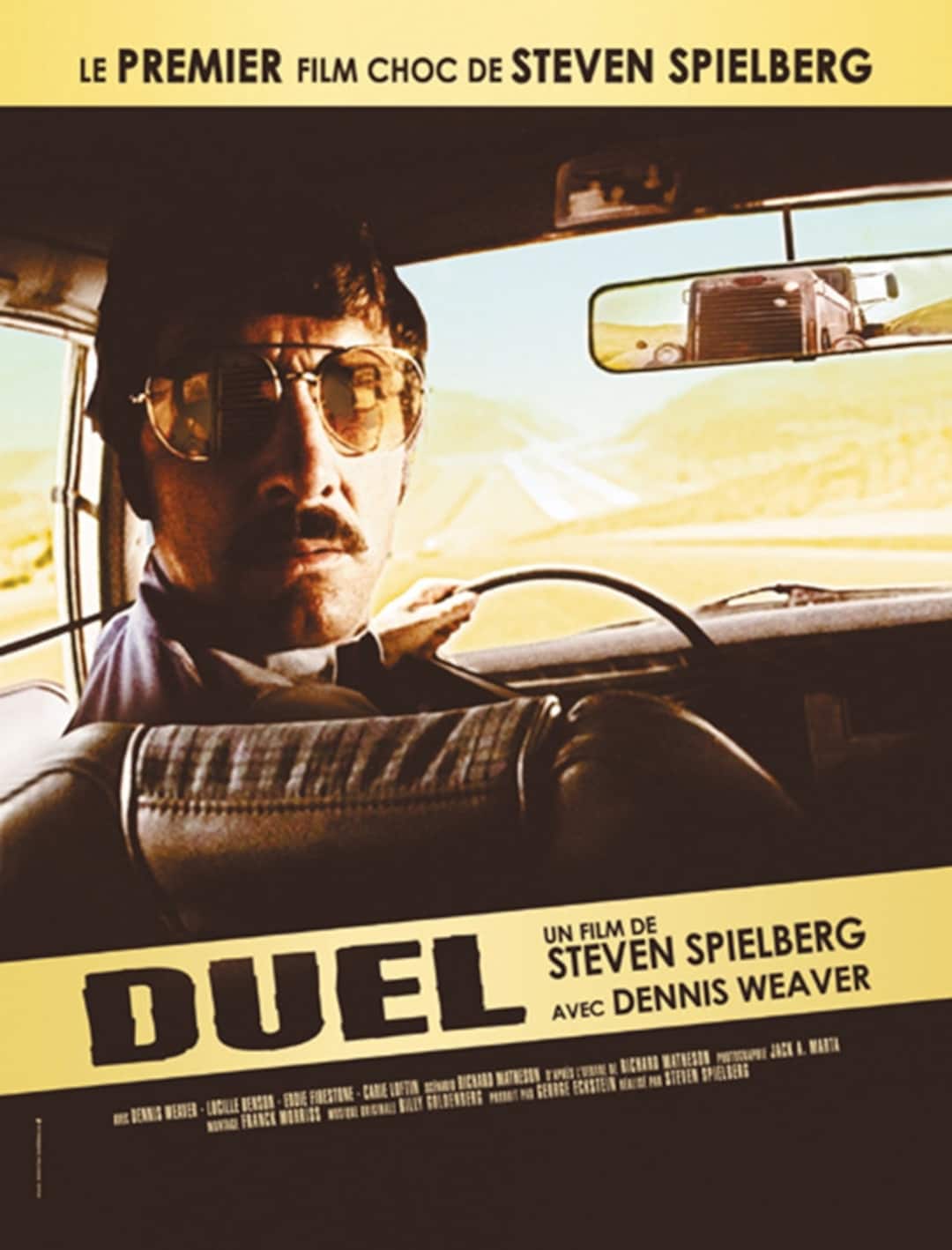 Duel (1971) Steven Spielberg Cult Horror Movie Poster Reprint 18x12 Duel (1971) Steven Spielberg Cult Horror Movie Poster Reprint 18x12