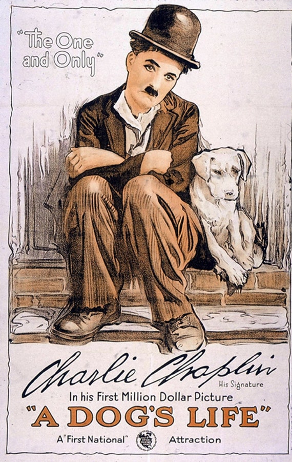 CHARLIE CHAPLIN MODERN TIMES 1936 MOVIE POSTER A3 A4 Classic Cult Film Art Print