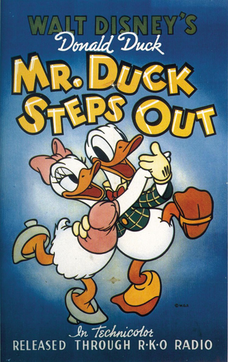 額装品/Mr. Duck Steps/ディズニー/ポスター/インテリア - メルカリ