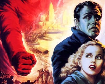 バンビ (1942) ディズニー漫画映画ポスター復刻版 約18x12インチ