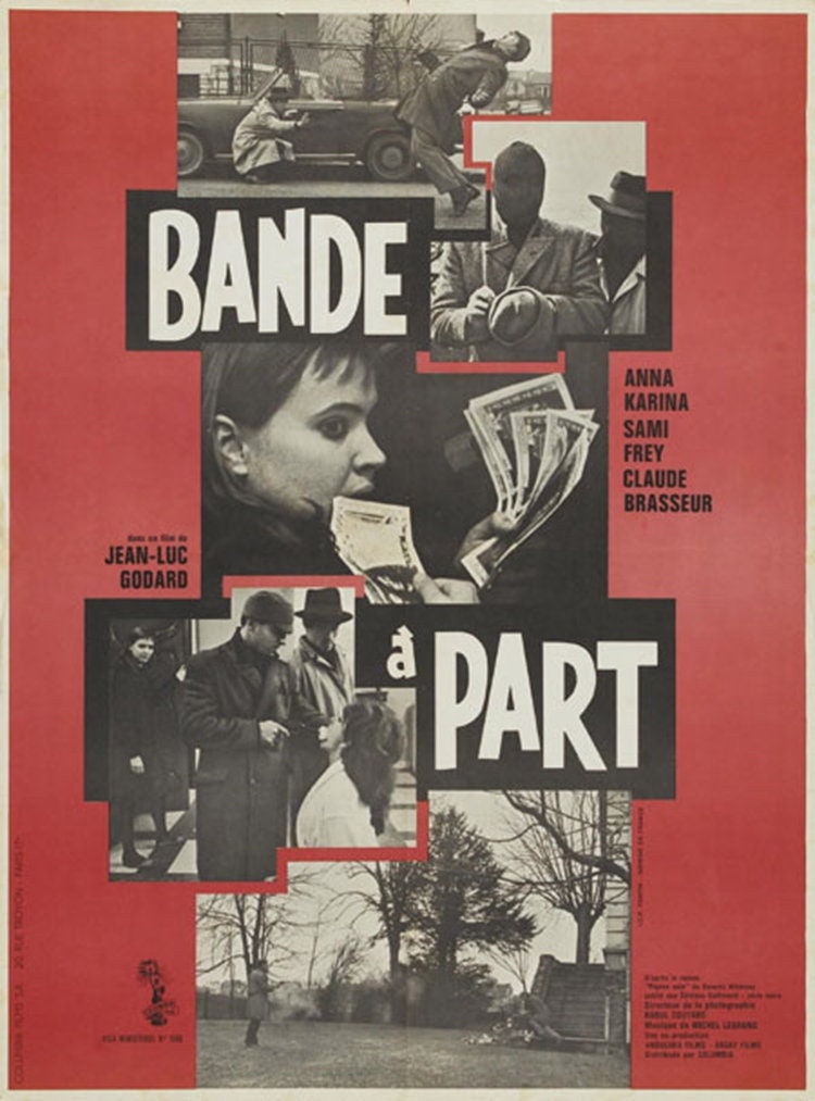 Bande à part 1964 ジャン＝リュック・ゴダール ニューウェーブ
