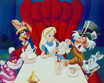不思議の国のアリス (1951) ウォルト ディズニー アニメ映画ポスター