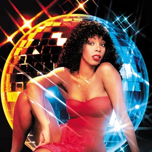 Thank God It&#39;s Friday (1978) Affiche du film musical Donna Summer Cult réimpression 18x12 pouces environ.