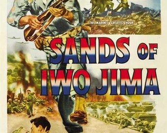 硫黄島の砂 1949年 アメリカ海兵隊 太平洋戦争 日本 第二次世界