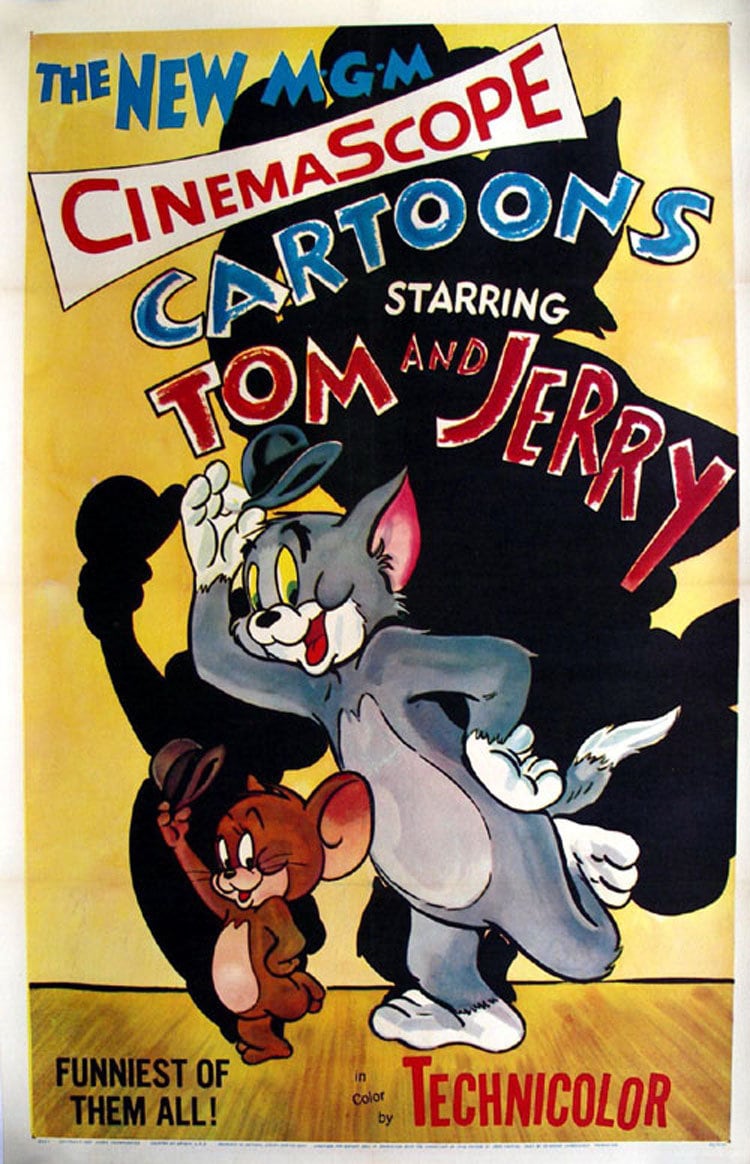 Playtime Tom And Jerry Art: Canvas Prints, Frames & Posters