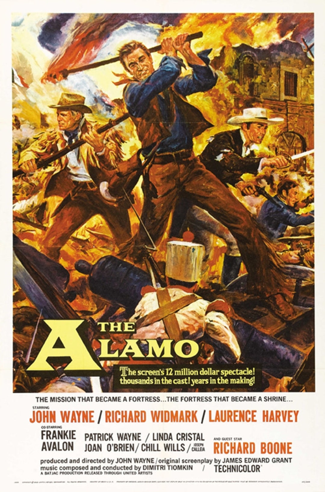 一流の品質 (1960) アラモ ジョン・ウェイン 映画 リチャード・ウィドマーク その他